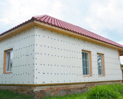 Vályogház szigetelve