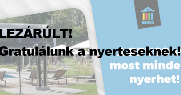 Vásárolj REVCO termékeket és nyerj utazást!