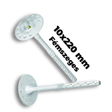 Fém beütőszeges dűbel 10x220 mm