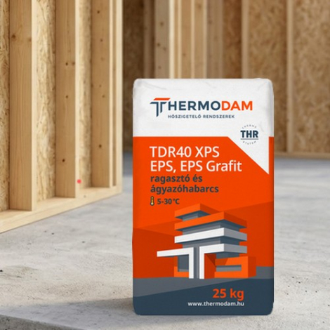 Ágyazóhabarcs könnyűszerkezetes házakhoz