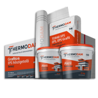 6 cm Thermodam gafitos hőszigetelő rendszer