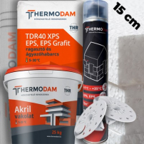 15 cm hőszigetelő rendszer - Könnyűszerkezetre