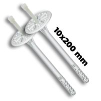 Műanyag beütőszeges dűbel 10x200 mm